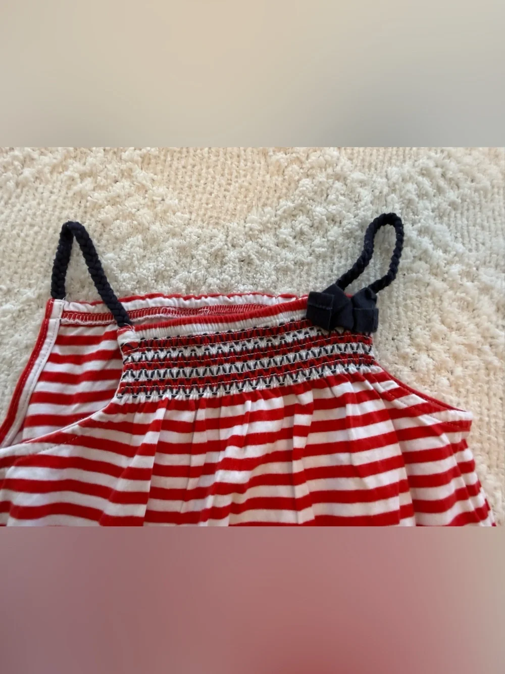 OshKosh B'gosh Red and White Striped Top